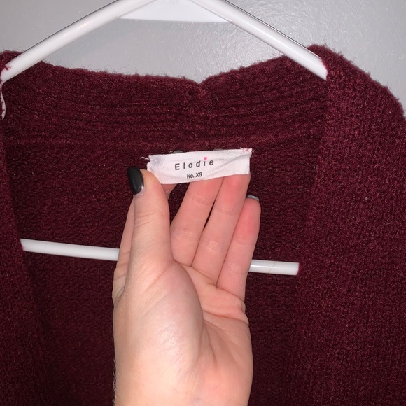 Red Nordstrom sweater - Picture 2 of 2